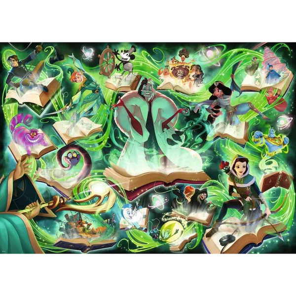 Puzzle Lorcana 1000 pièces - Encre Émeraude