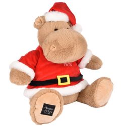 Peluche hippo Kris Hug Noël 38cm