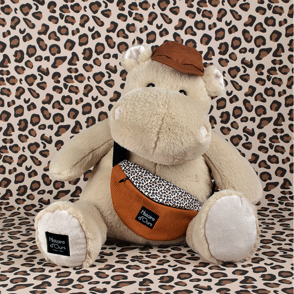 Peluche Hippopotame Helle Brook 38cm