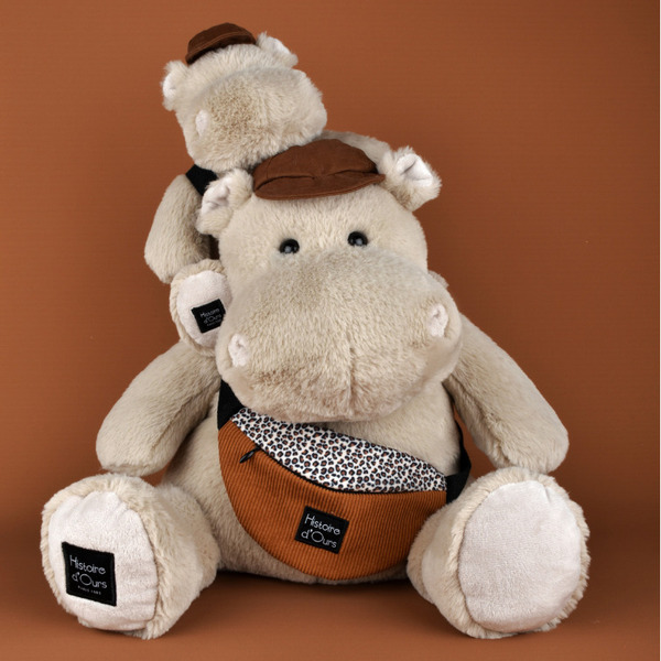 Peluche Hippopotame Helle Brook 38cm