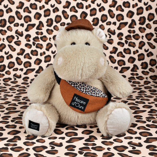 Peluche Hippopotame Hello Brook 20cm