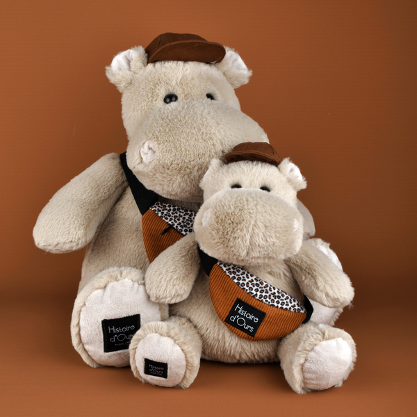Peluche Hippopotame Hello Brook 20cm