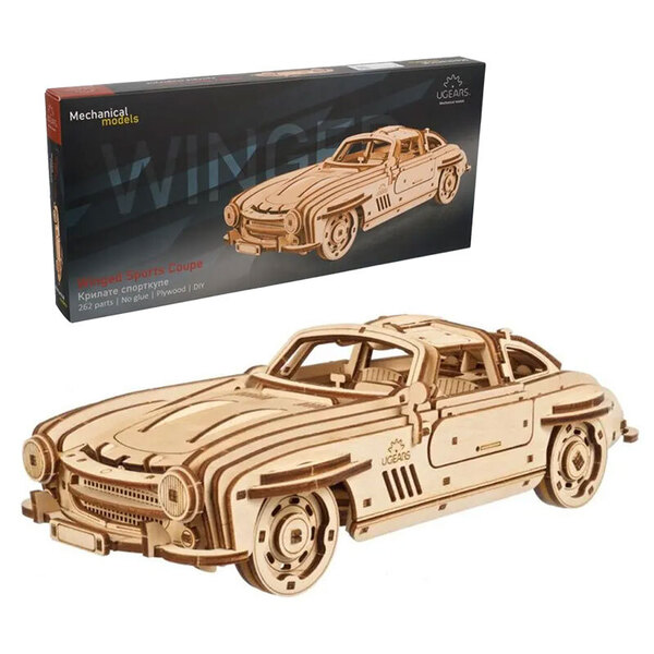 Maquette coupé sport ailes papillon (262 pièces)