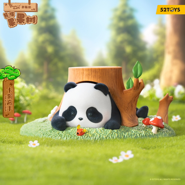 Mini figurine mystère Panda Roll - Fruit tree climbing