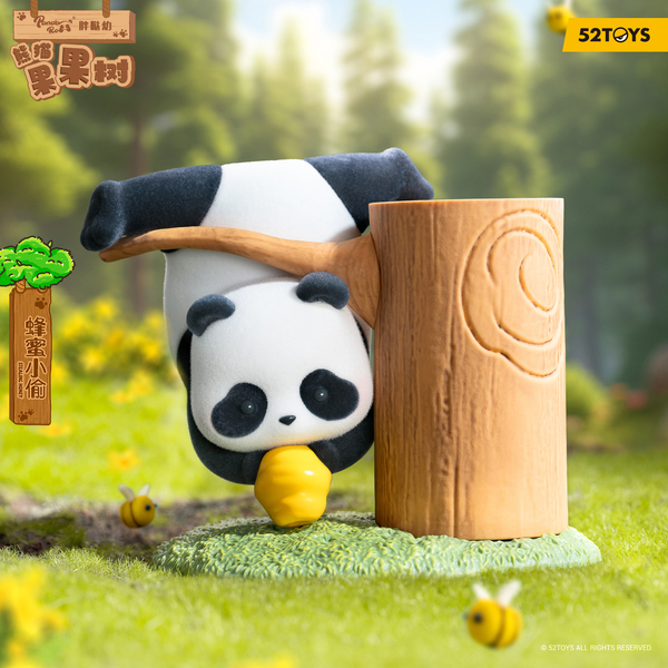 Mini figurine mystère Panda Roll - Fruit tree climbing