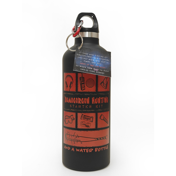 Kit pour chiller avec gourde, plaid, figurine et stickers - Stranger Things