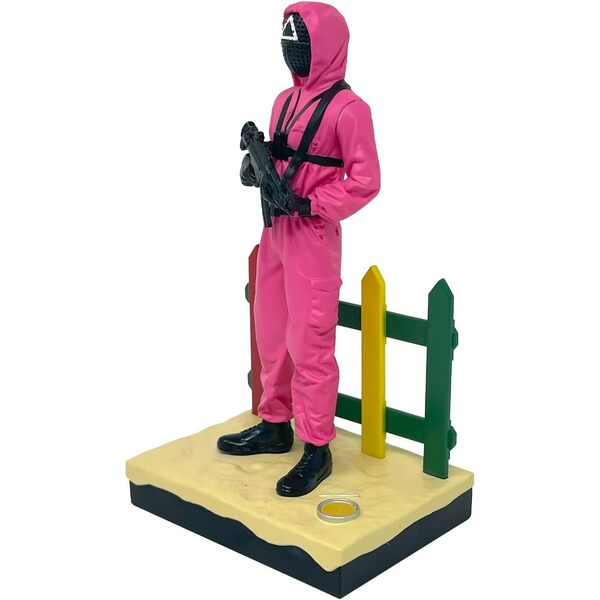 Kit pour chiller avec gourde, plaid, figurine et stickers - Squid Game