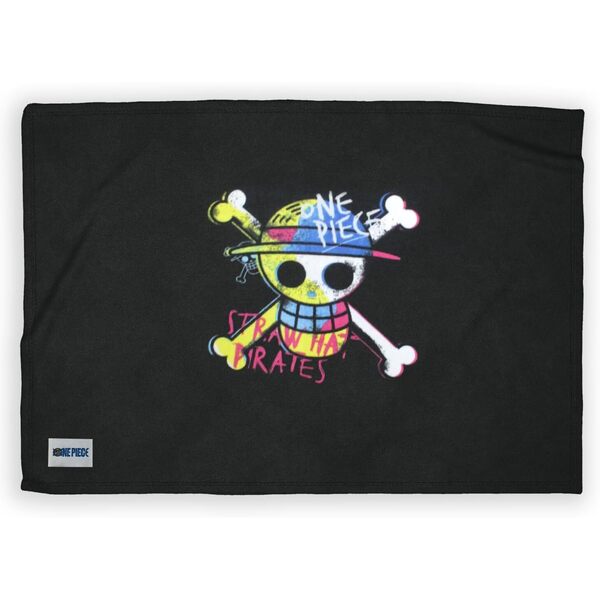 Kit pour chiller avec gourde, plaid, figurine et stickers - One Piece