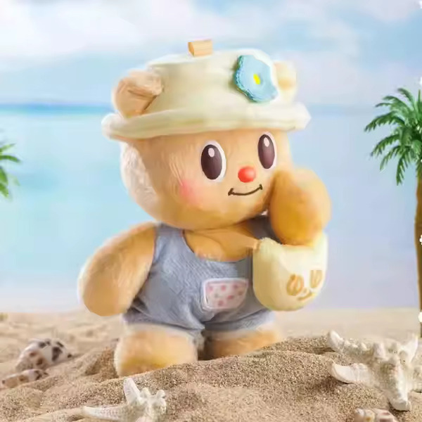 Peluche Butterbear s holiday 15cm (modèle aléatoire)