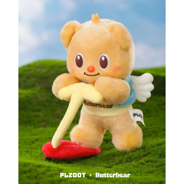 Peluche Butterbear s holiday 15cm (modèle aléatoire)