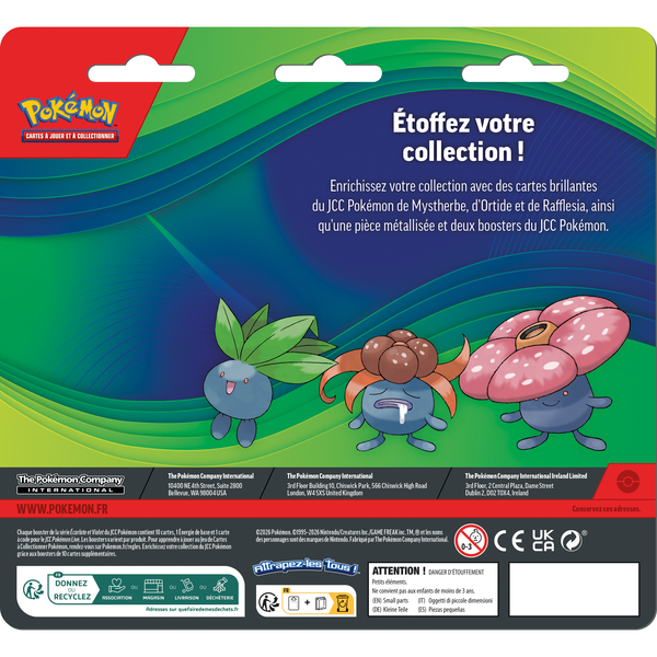 Pack de 2 boosters Pokémon et 3 cartes promo