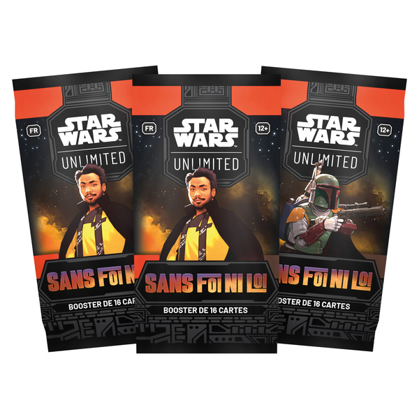 Cartes Star Wars Unlimited Booster Sans Foi Ni Loi