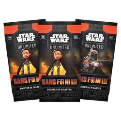 Cartes Star Wars Unlimited Booster Sans Foi Ni Loi