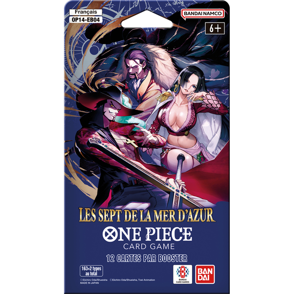 Cartes One Piece Booster OP14 Les Sept De La Mer d Azur