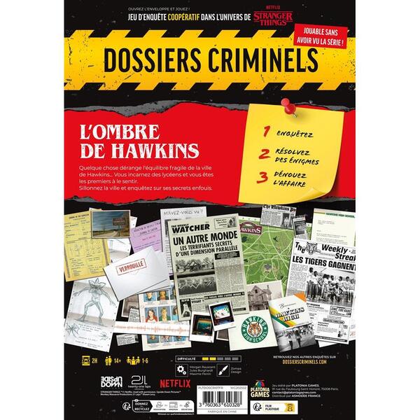 Dossiers Criminels : L Ombre de Hawkins