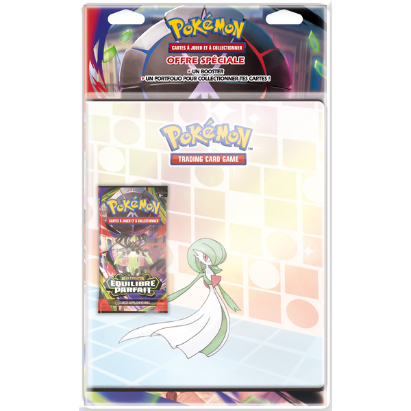 Cahier Pokémon et Booster ME03 Equilibre Parfait