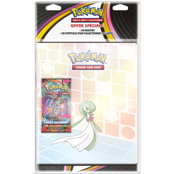 Classeur Pokémon et Booster ME04 Chaos Ascendant