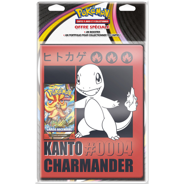 Classeur Pokémon et Booster ME04 Chaos Ascendant