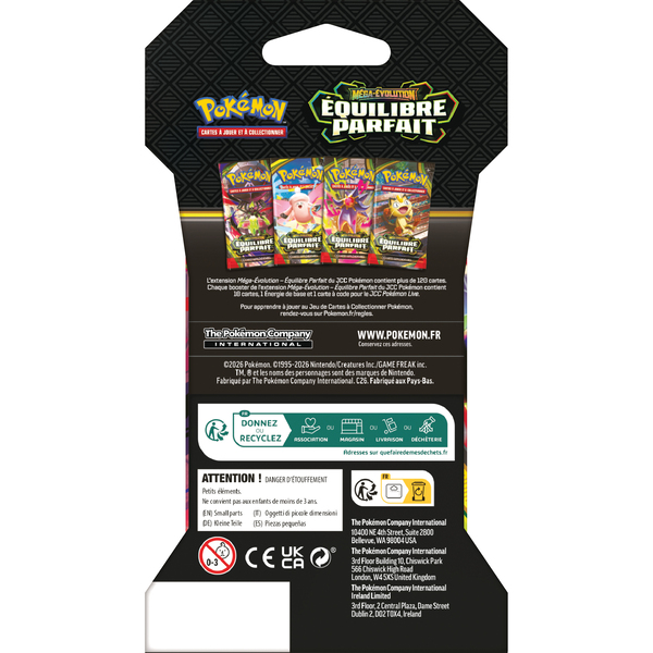 Booster Pokémon ME03 Equilibre Parfait