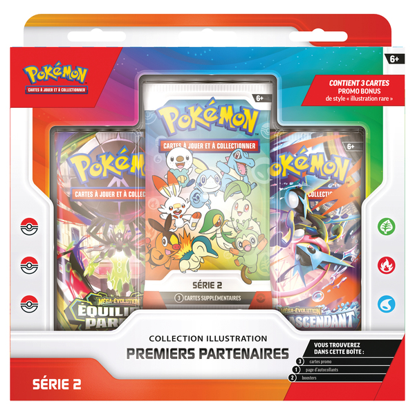 Coffret Pokémon - Collection Illustration Premiers Partenaires - Série 2