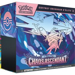 Coffret Dresseur D'Elite Pokémon ME04 Chaos Ascendant