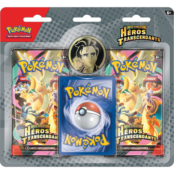 Pack de 2 boosters Pokémon ME2.5 Heros Transcendants