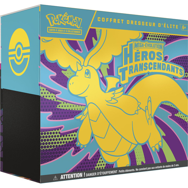 Coffret Dresseur d'Elite Pokémon Héros Transcendants