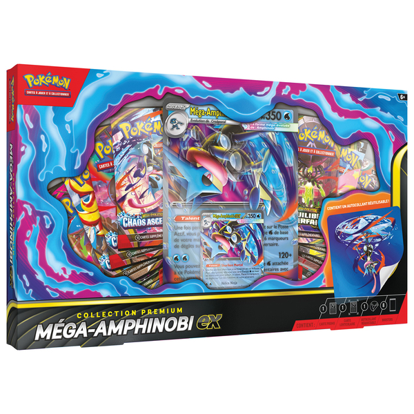 Coffret Pokémon - Collection Premium Méga-Amphinobi-ex