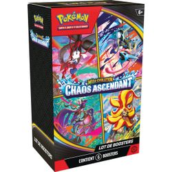 Pack 6 boosters Pokemon ME04 Chaos Ascendant