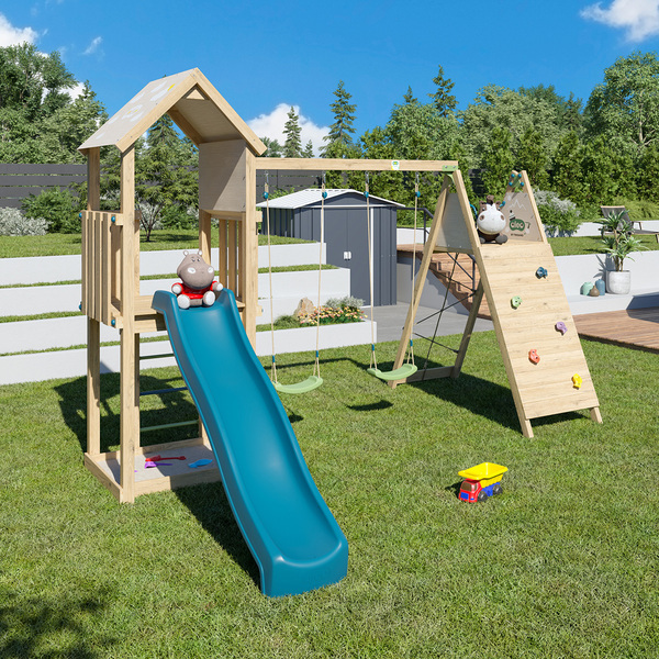 Aire de jeux en bois Olympia Xperience 2