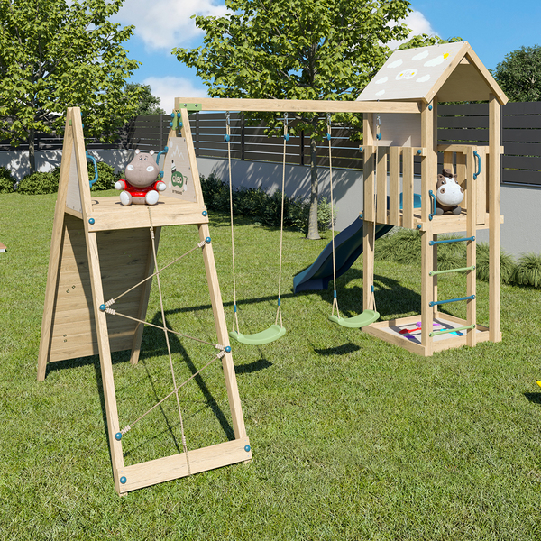 Aire de jeux en bois Olympia Xperience 2