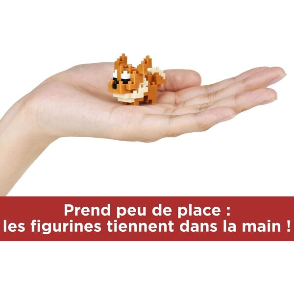 Nanoblock Pack de 6 figurines de Type Normal