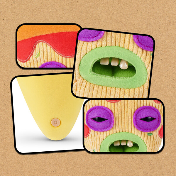 Peluche Fuggler Fuggalicious  22cm (modèle aléatoire)