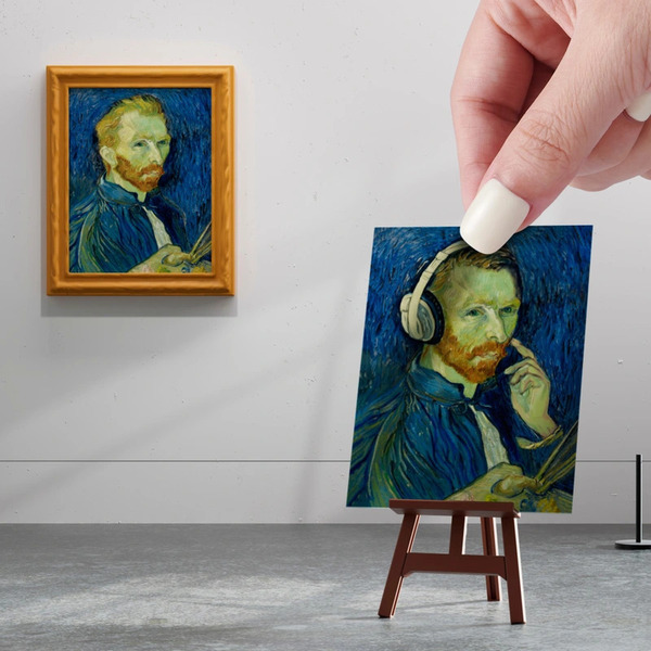 Capsule surprise Mini Brands Create Masterpieces Série 1 (modèle aléatoire)