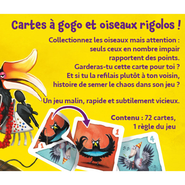 Crazy Birds – Jeu de cartes tactique