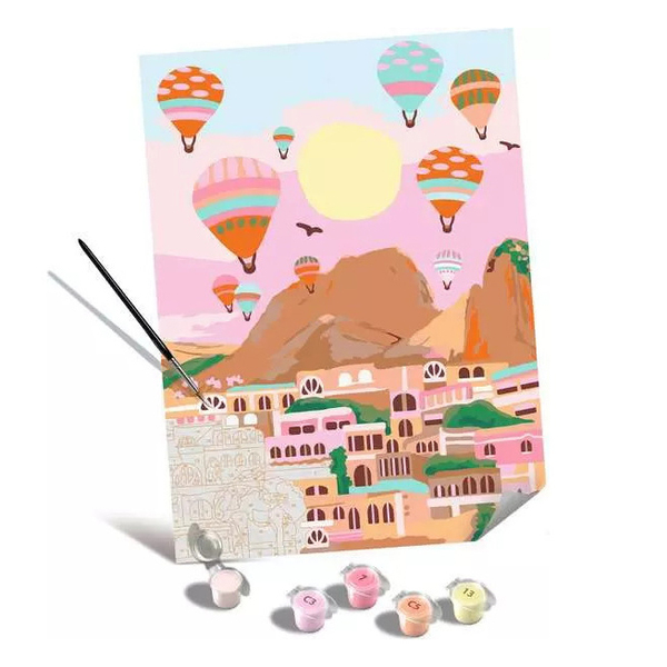 Peinture par numéros Cappadocia - CreArt Toiles 30 x 40 cm