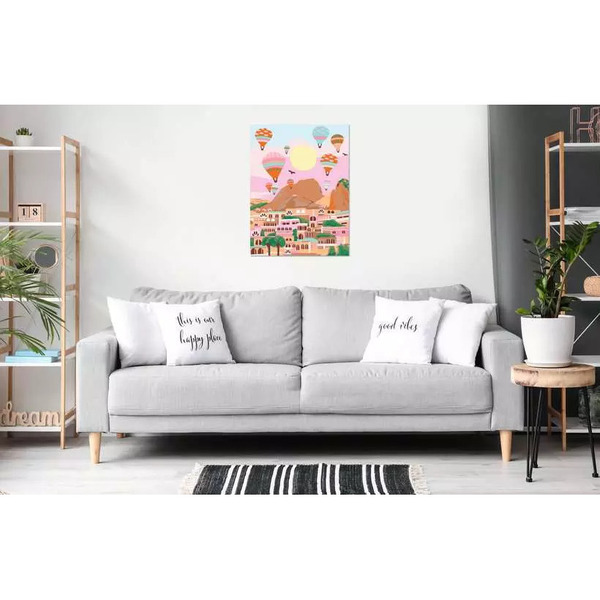 Peinture par numéros Cappadocia - CreArt Toiles 30 x 40 cm