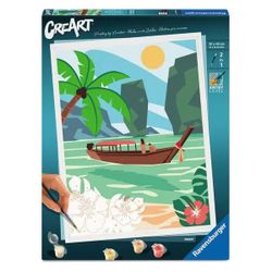 Peinture par numéros Phuket - CreArt 30 x 40 cm