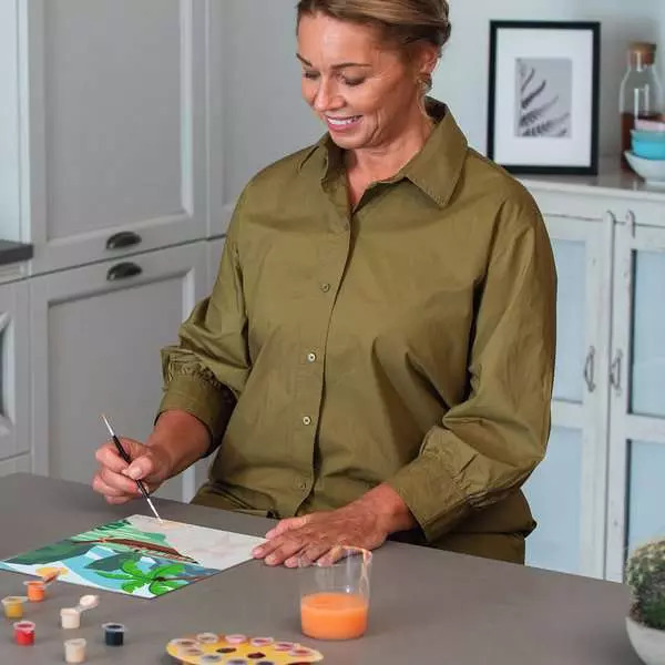 Peinture par numéros Phuket - CreArt 30 x 40 cm