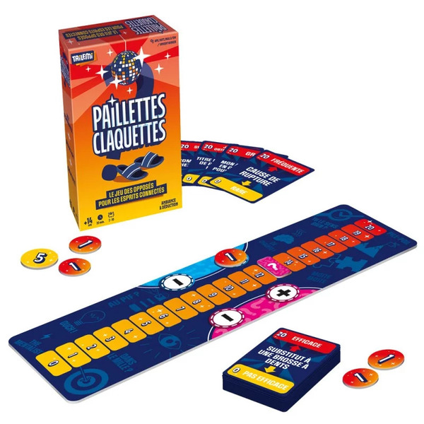 Paillettes claquettes - Jeu de déduction