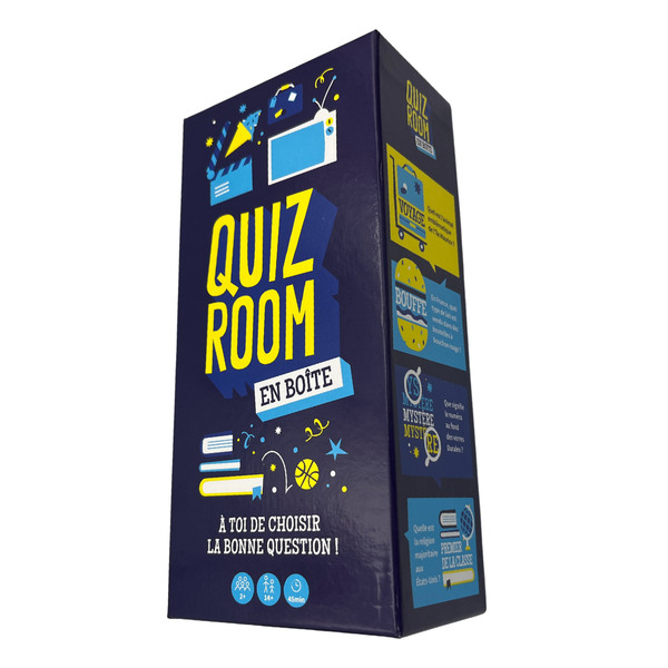 Quiz Room en boîte - Jeu de culture populaire