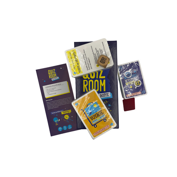 Quiz Room en boîte - Jeu de culture populaire