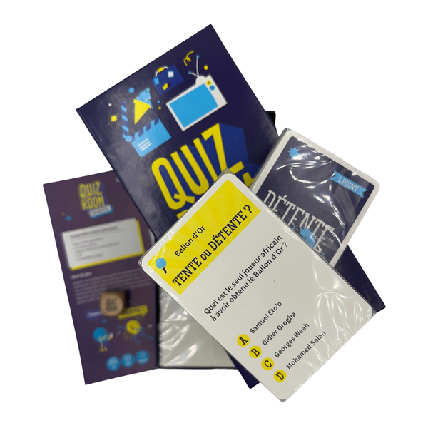 Quiz Room en boîte - Jeu de culture populaire
