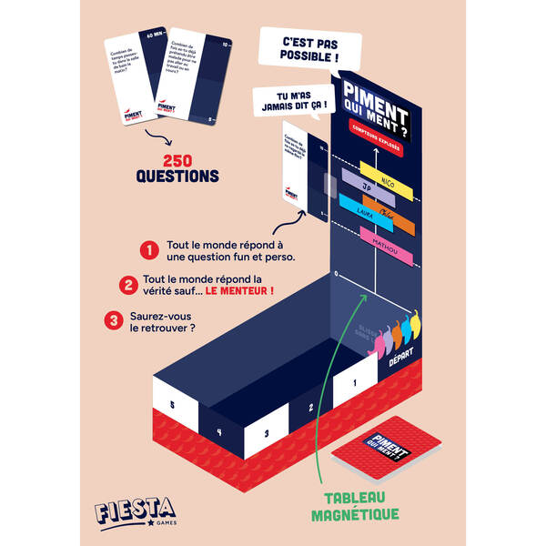 Piment qui ment - Jeu de bluff