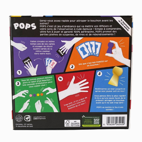 Pops - Jeu de rapidité