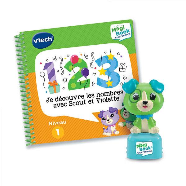 Magibook Story Friends - Je découvre les nombres avec Scout et Violette