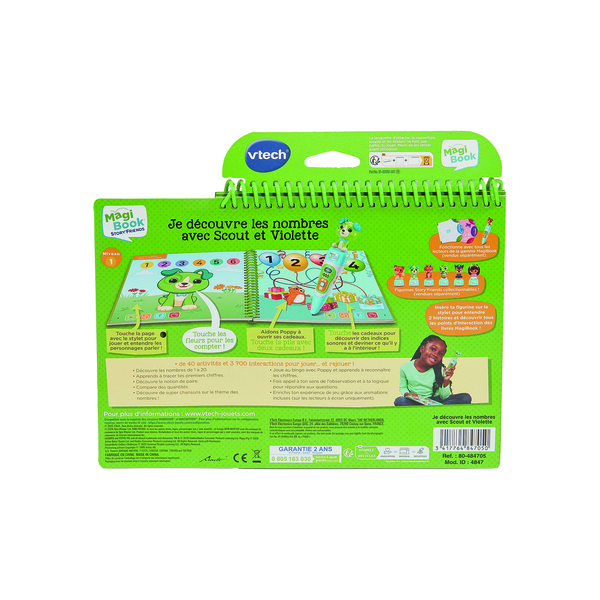 Magibook Story Friends - Je découvre les nombres avec Scout et Violette