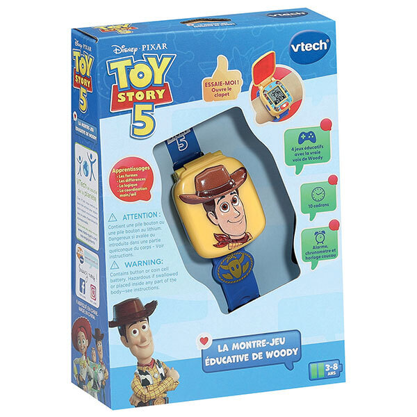 Toy Story 5 - La montre-jeu éducative de Woody