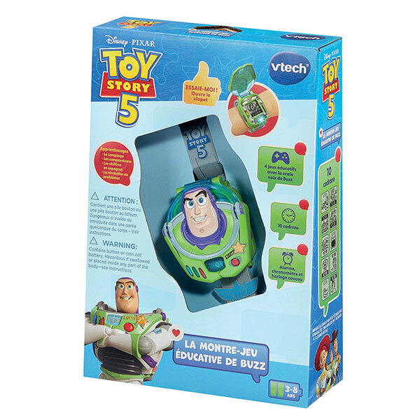 Toy Story 5 - La montre-jeu éducative de Buzz