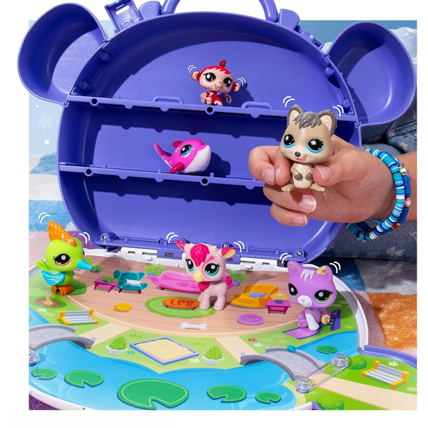 Littlest PetShop - Malette de rangement et 1 Petshop Rare